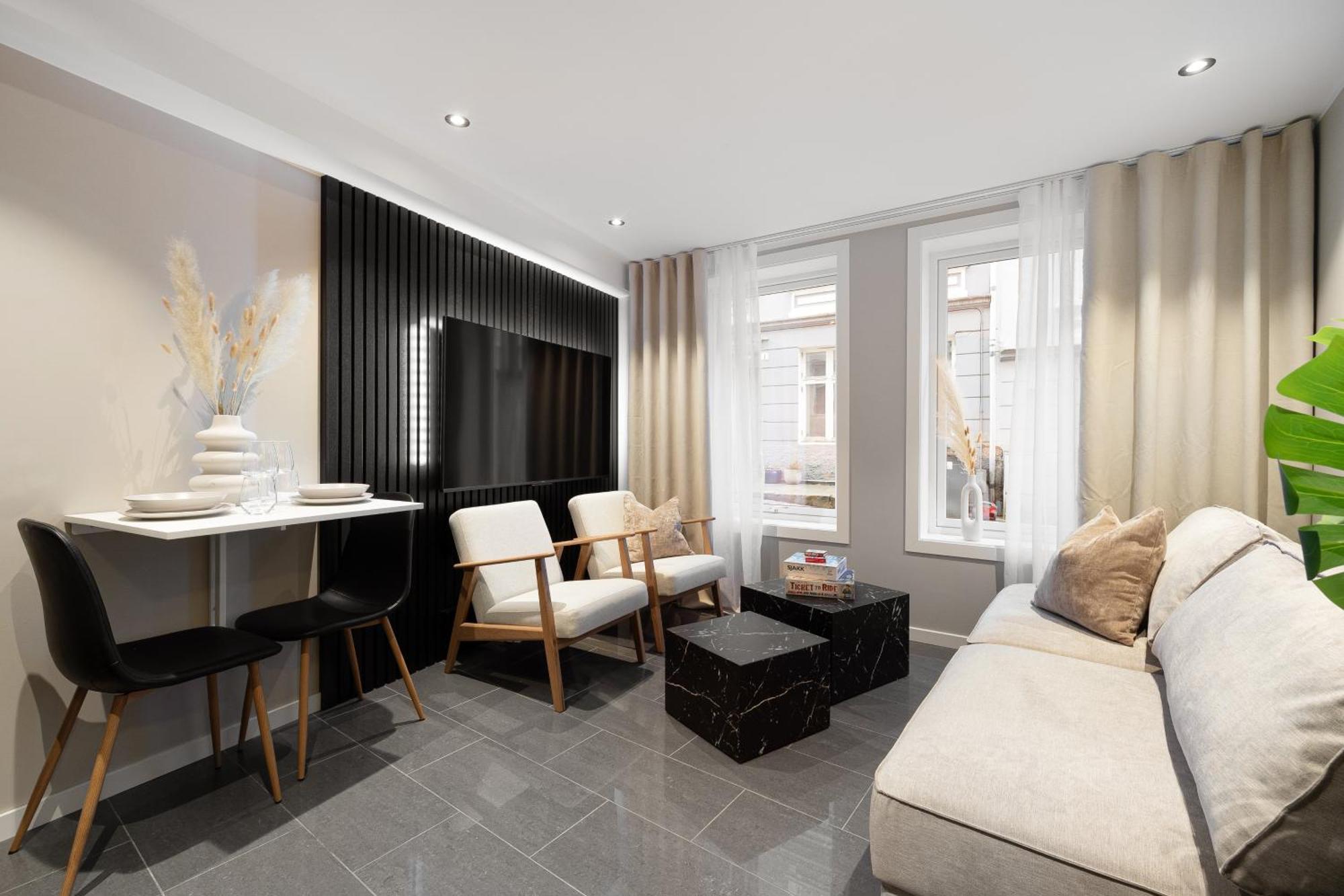 Renovated Jan 24 - Queen Beds - Behind Bryggen برغن المظهر الخارجي الصورة